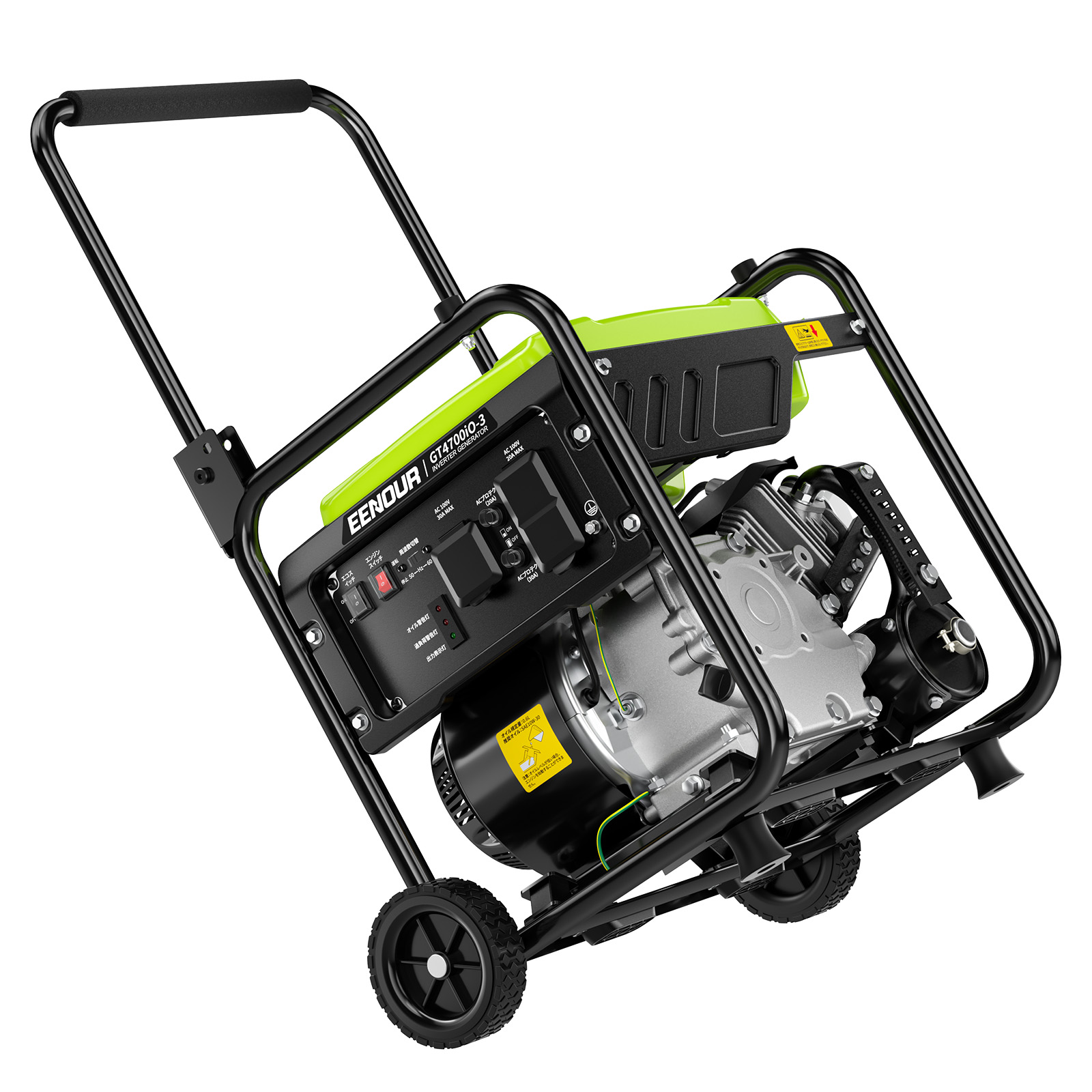 EENOUR クーポンで56900円・カバー進呈 インバーター発電機 最大4.2kVA