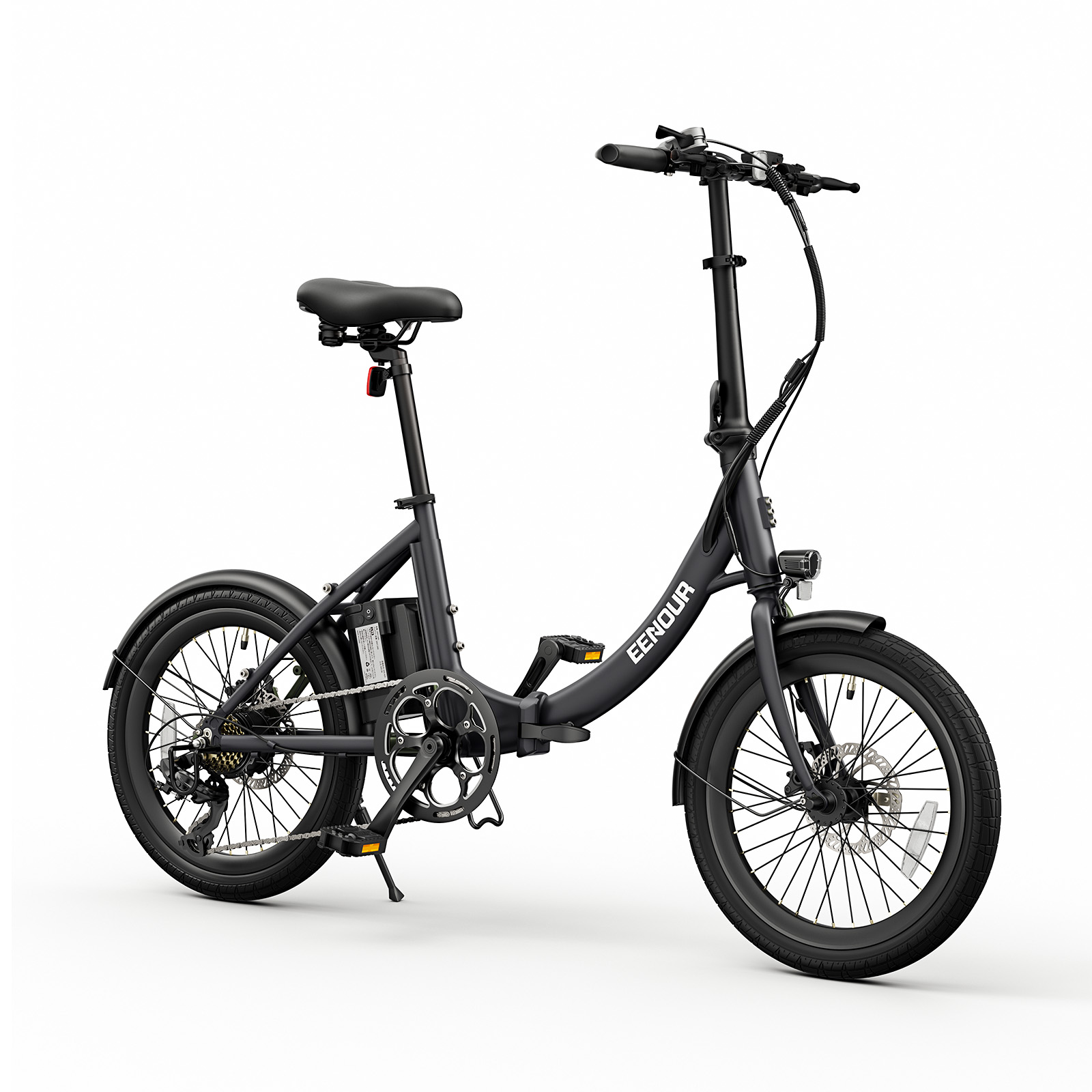 I08V13電動自転車☯️ヤマハ製モーター NOIS 超高性能モデル２０インチ EENOUR 電動自転車 350Wモーター シマノ6段変速 折りたたみ 20インチ