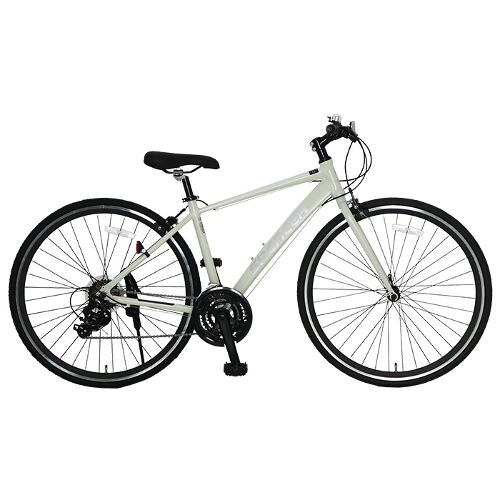TOPONE 700c クロスバイク アルミ 自転車 シマノ製変速21段
