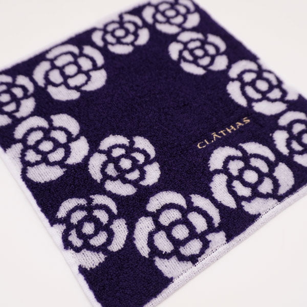 CLATHAS クレイサス タオルハンカチ レディース ロゴ 20×20cm