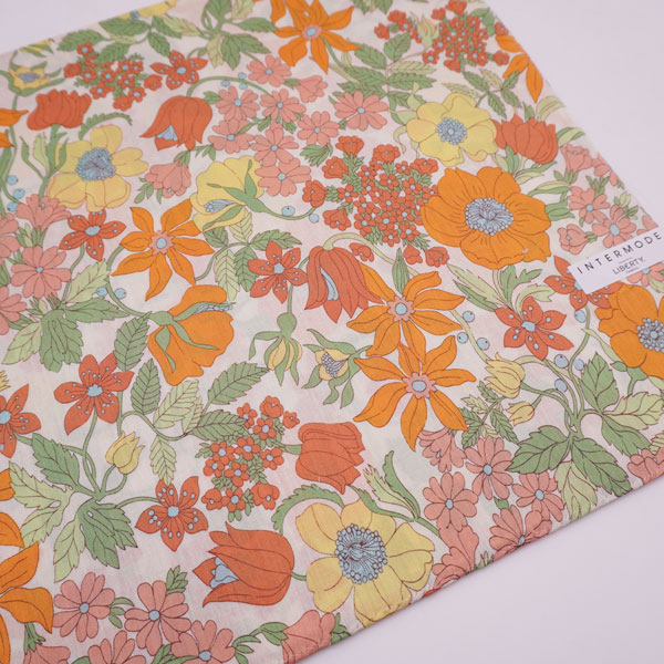 LIBERTY リバティ ハンカチ レディース 58×58cm 花柄 日本製 大判