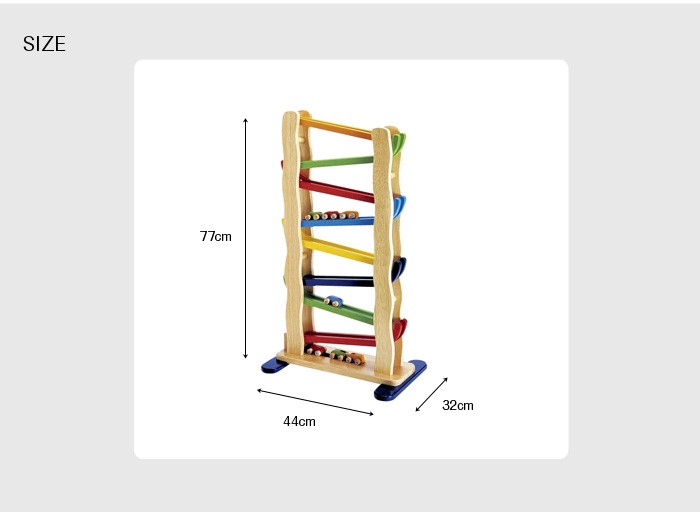 PINTOY ピントーイ 知育玩具 TOWER SLOPE タワースロープ 2歳? 木の 