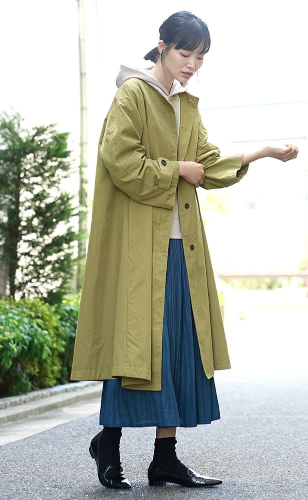 EN APARTMENT エンパートメント　リバーシブルオーバーコート EN APARTMENT エンパートメント リバーシブルオーバーコート