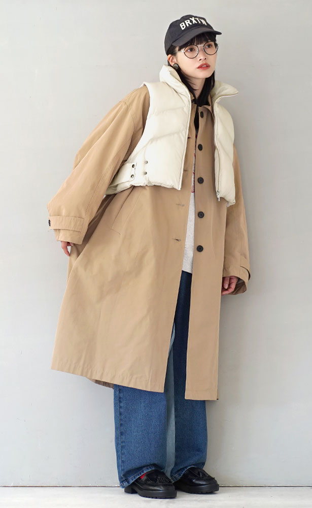 hunch コート レディース アウター ジャケット ベスト ジレ 上着 羽織  