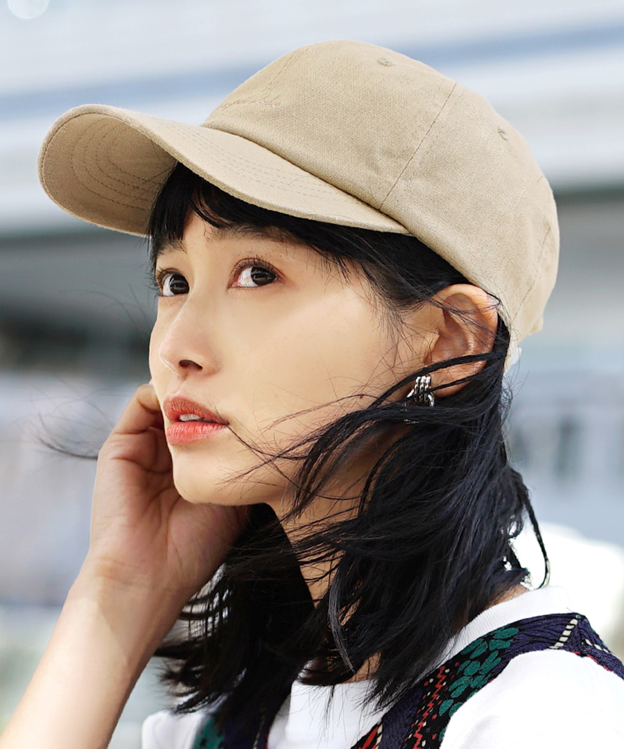 正規販売店] 帽子 キャップ ロゴ メンズ レディース 韓国 ユニセックス 男女兼用 ベージュ