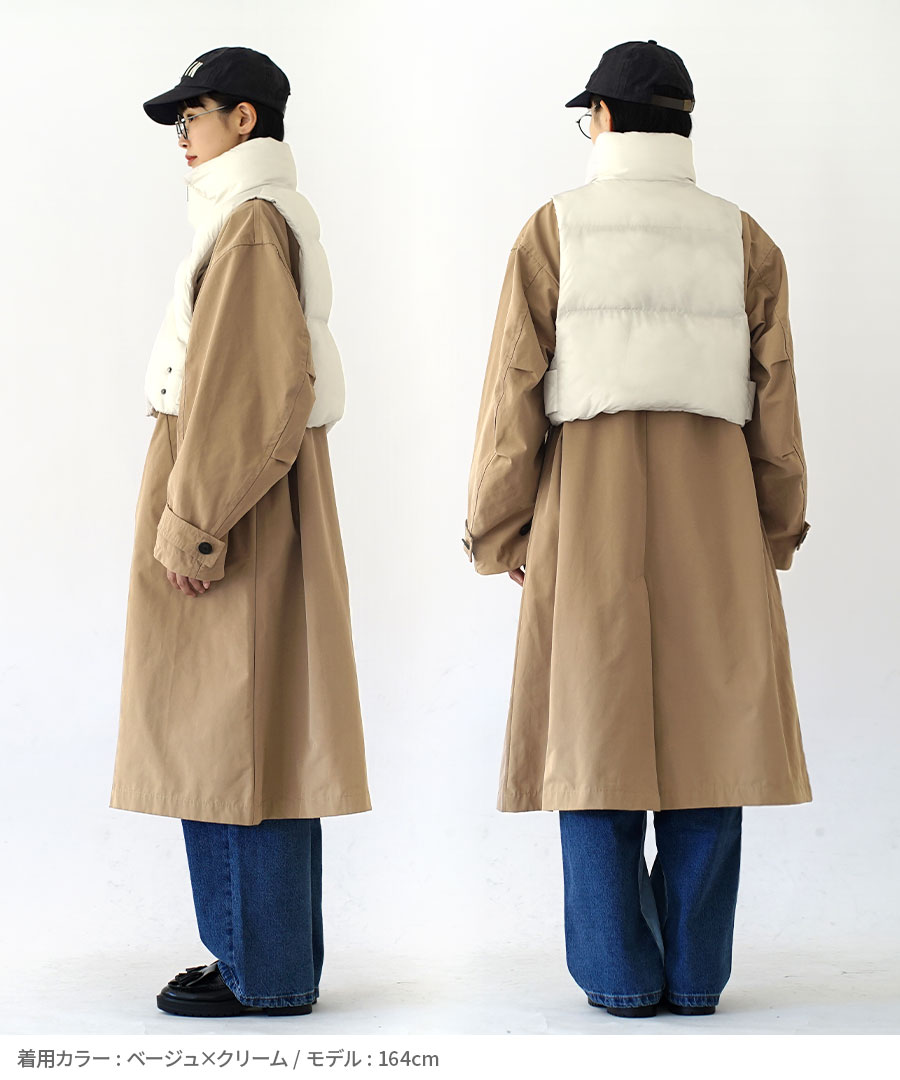 新品 ベージュ 上着 コートレジャンス