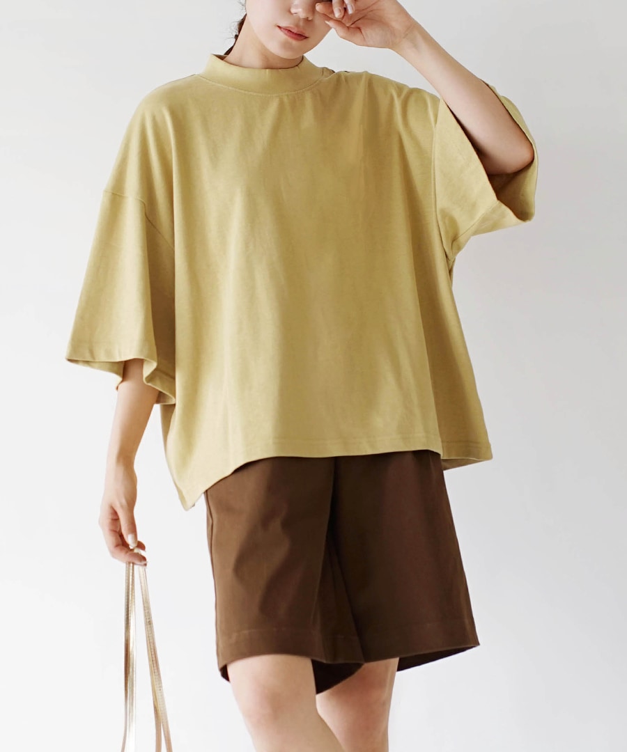 カットソー Tシャツ レディース 七分袖 綿100％ オーバーサイズ 大きいサイズ 春 夏 ビッグプ...