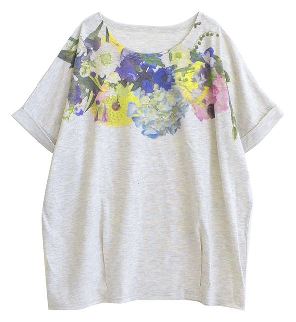 zootie Tシャツ 花柄 夏 フラワー レディース トップス