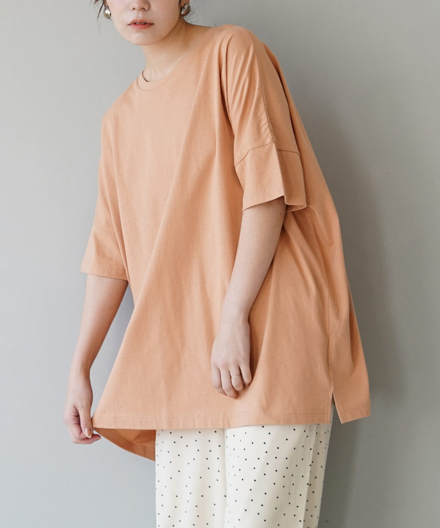 P10%還元 Tシャツ レディース トップス カットソー 半袖 半袖カットソー UVカット 綿100...