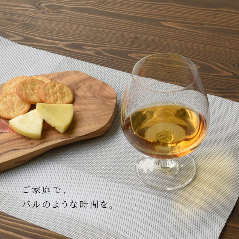 ナポレオン金彩N王冠ブランデーグラス6脚セット