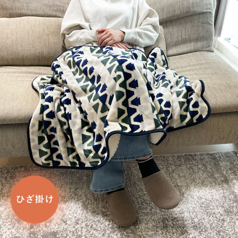 清水産業 ブランケット ポンチョ ひざ掛け スカート レディース 冬