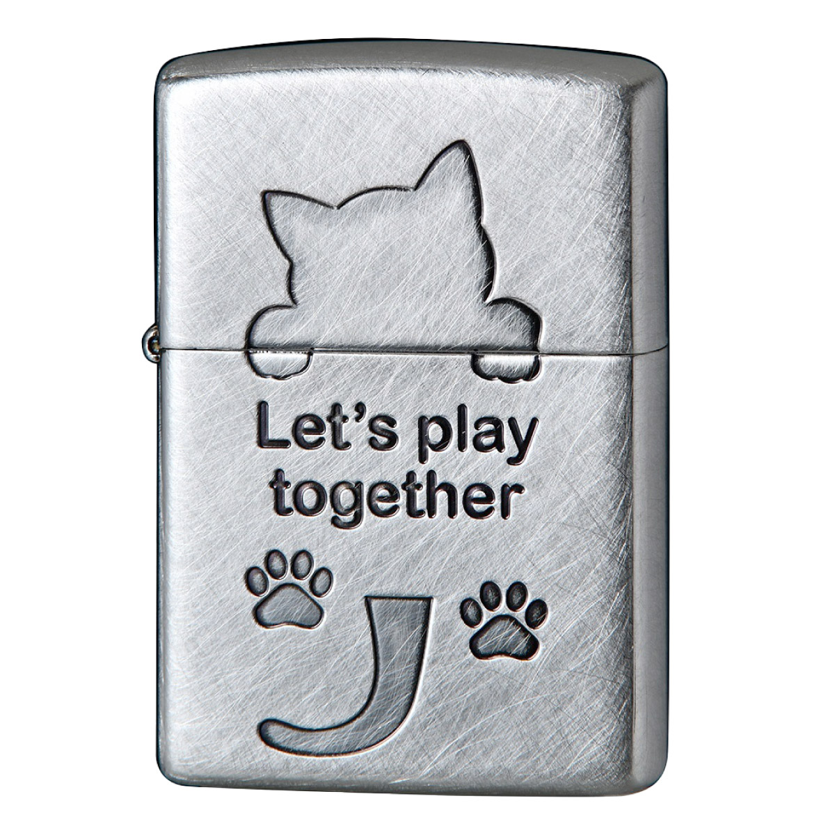 ZIPPO 可愛い Let's play together CAT 猫 ジッポ ライター