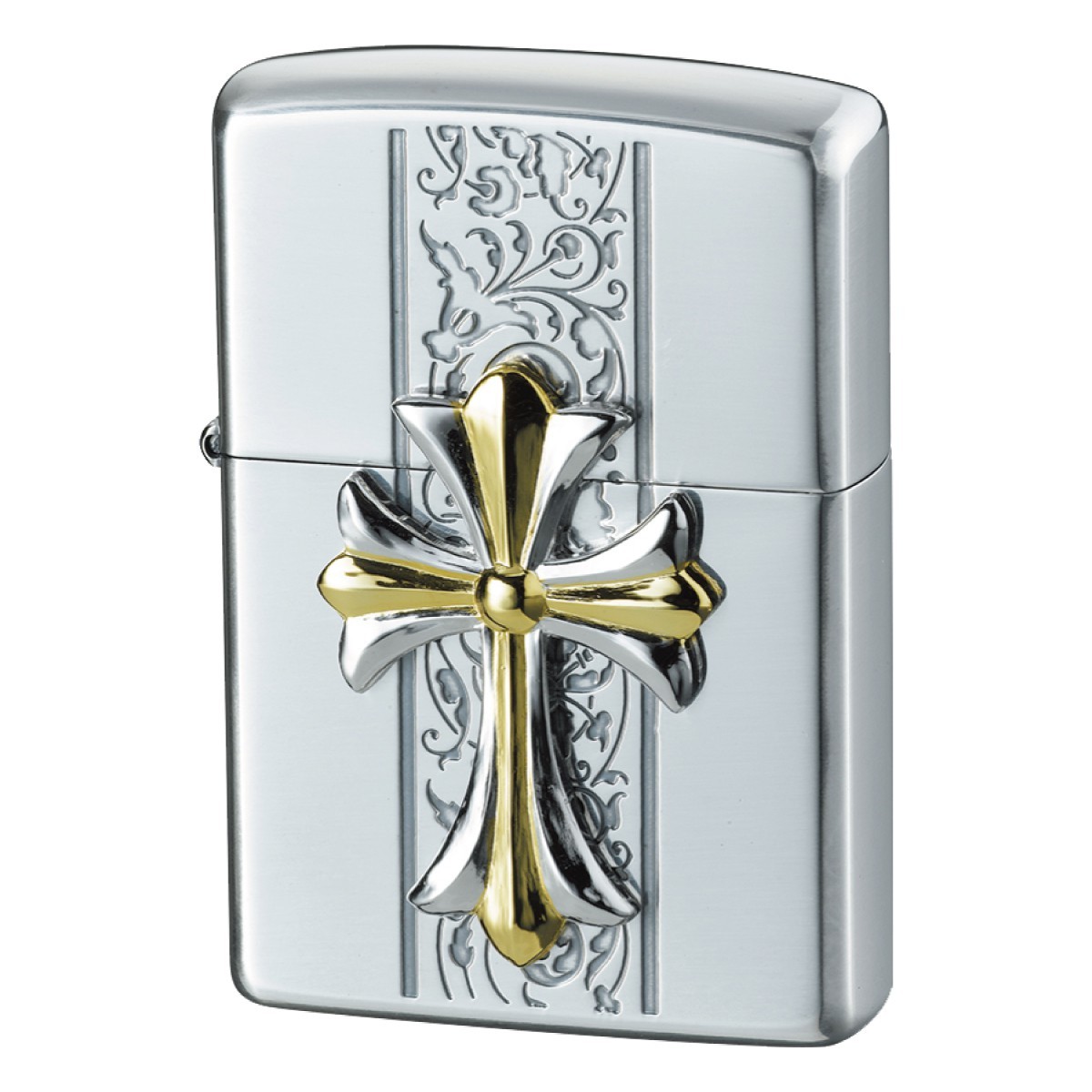 zippoライター 名入れ 十字架 クロス zippo ジッポー ライター プレゼント オシャレ zippo クロスコンビメタル  オイルライター ジッポライター 彼氏 男性 メン｜e-zakkaya｜02