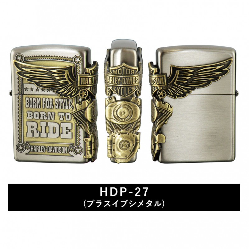 zippo ライター ジッポライター ジッポーライター ハーレーダビッドソン HARLEY DAVIDSON かっこいい バイク好き オイルライター  200 日本国内限定モデル サイド :038622835:ココチのくらし雑貨店 通販 