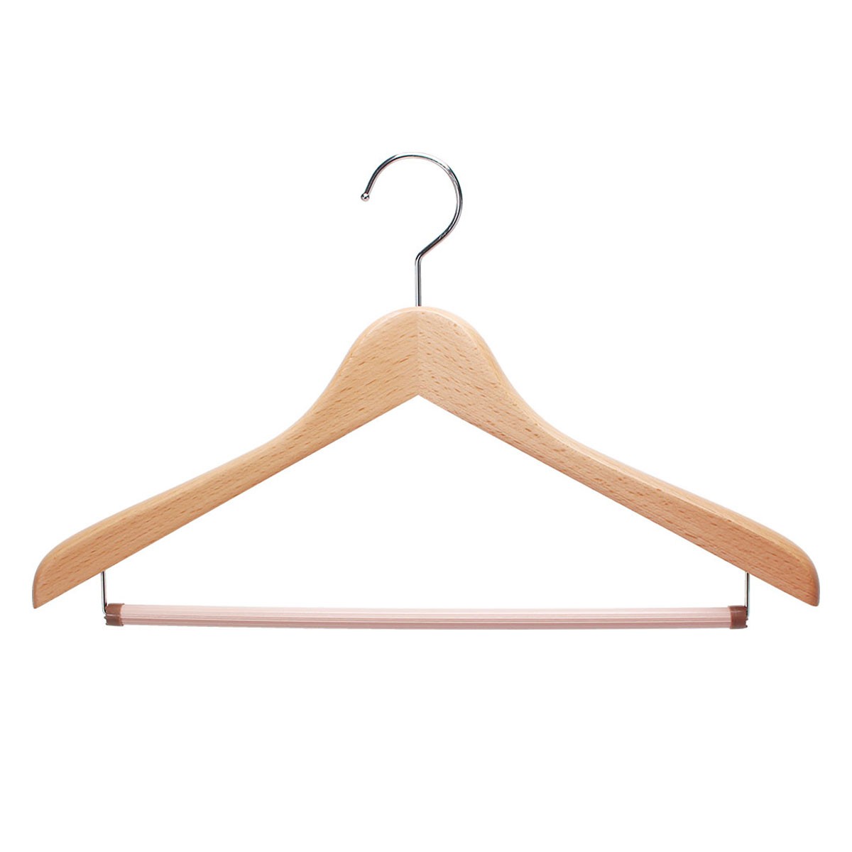 ハンガー 木製ハンガー 天然木 木製 木 スリム 回転 フック Yシャツ