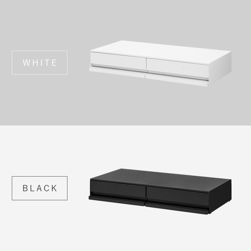 ツーウェイキッチン家電下引き出し＆スライドテーブル タワー W80