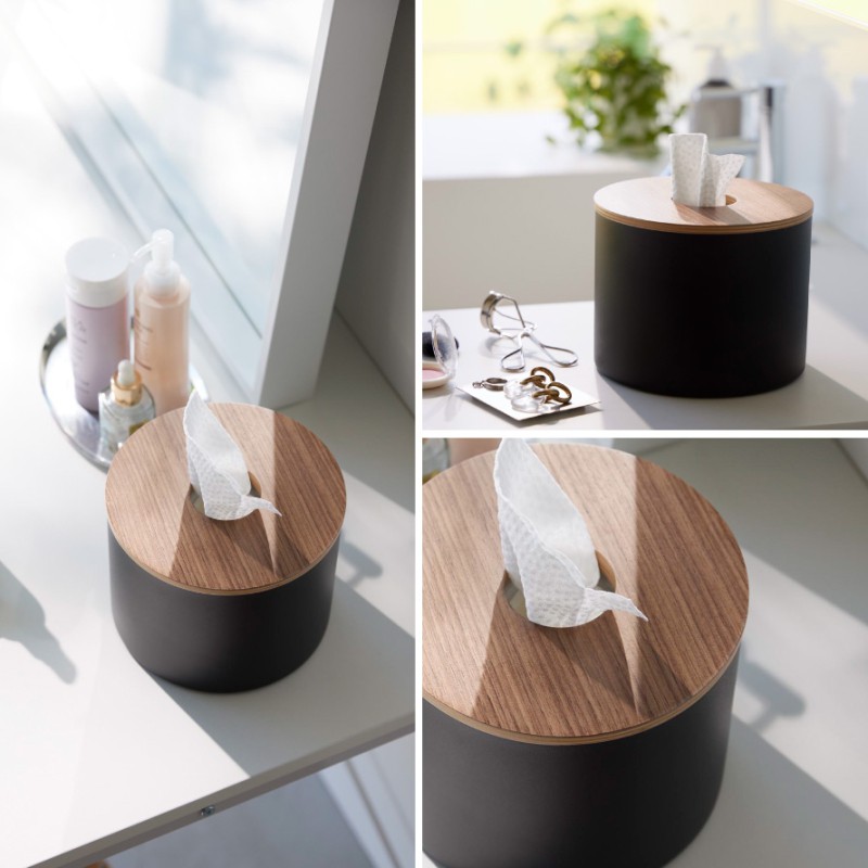 RIN（山崎実業） メイク落としシート ケース クレンジングタオル