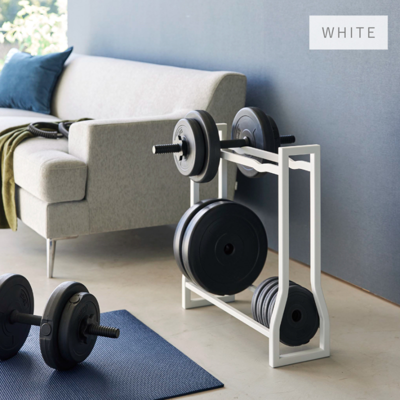 山崎実業 ダンベルラック タワー 4903208019637 ダンベル 収納 ラック
