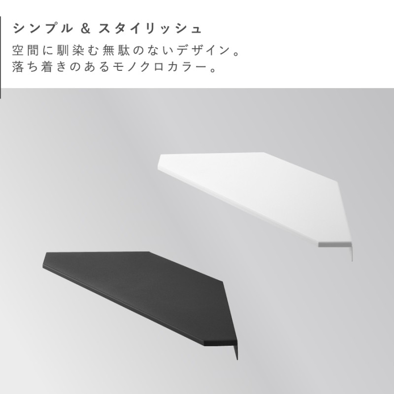 ウォールコーナー サーキュレーターラック スマート 石こうボード壁対応