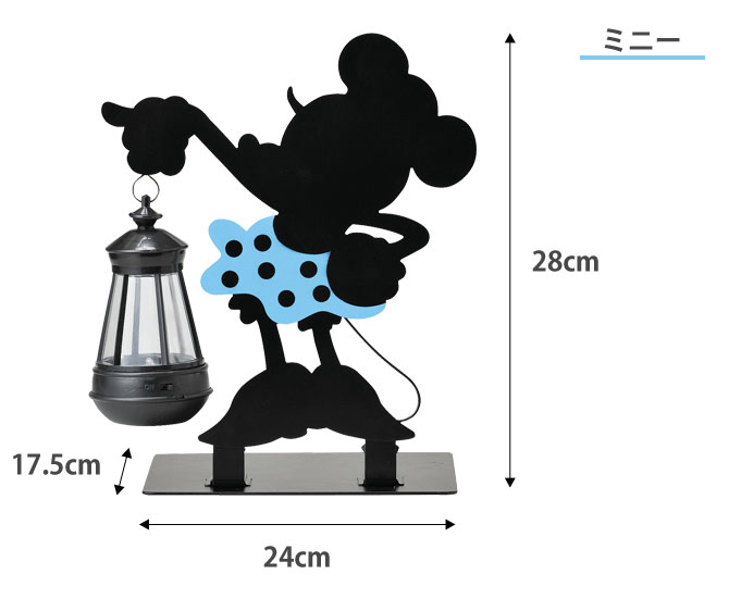 Disney（ディズニー） ソーラーライト 玄関照明 玄関ライト スタンド式