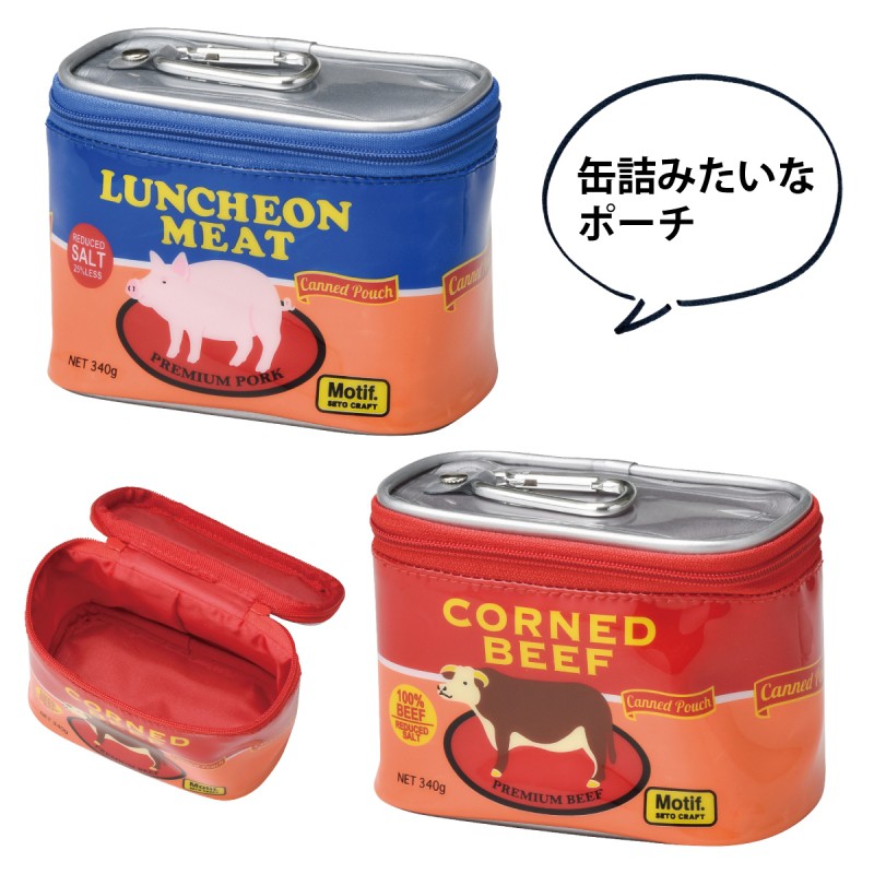 セトクラフト ポーチ ビニールポーチ 小物入れ カラビナ フック 収納