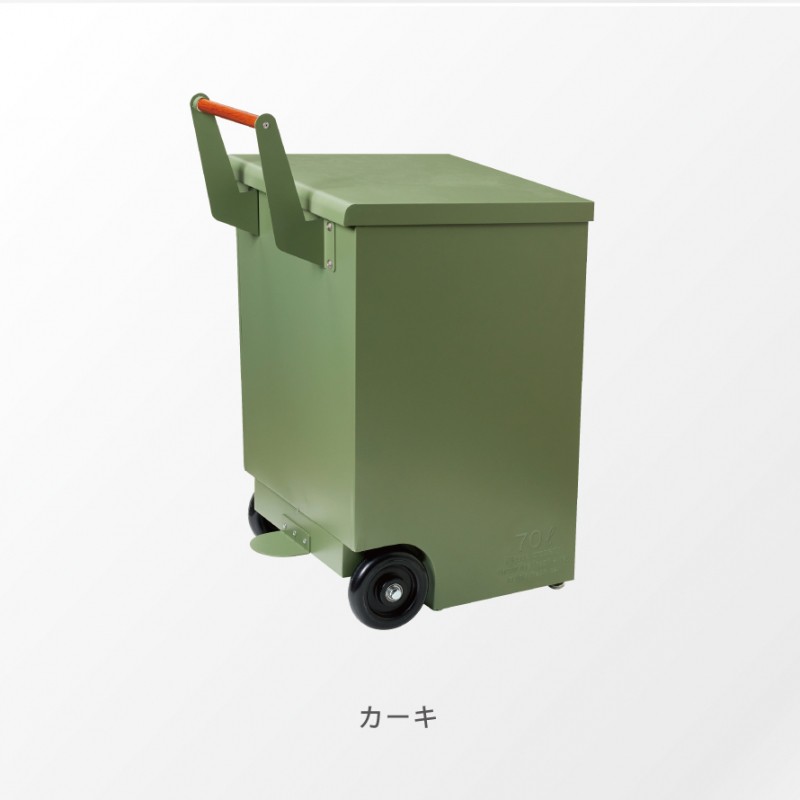 ゴミ箱 ごみ箱 外用 屋外 大容量 大型 70L キャスター 移動 運ぶ カート キャリー TRASH CART 外用大型ダストボックス メーカー直送  : 086102855 : ココチのくらし雑貨店 - 通販 - Yahoo!ショッピング