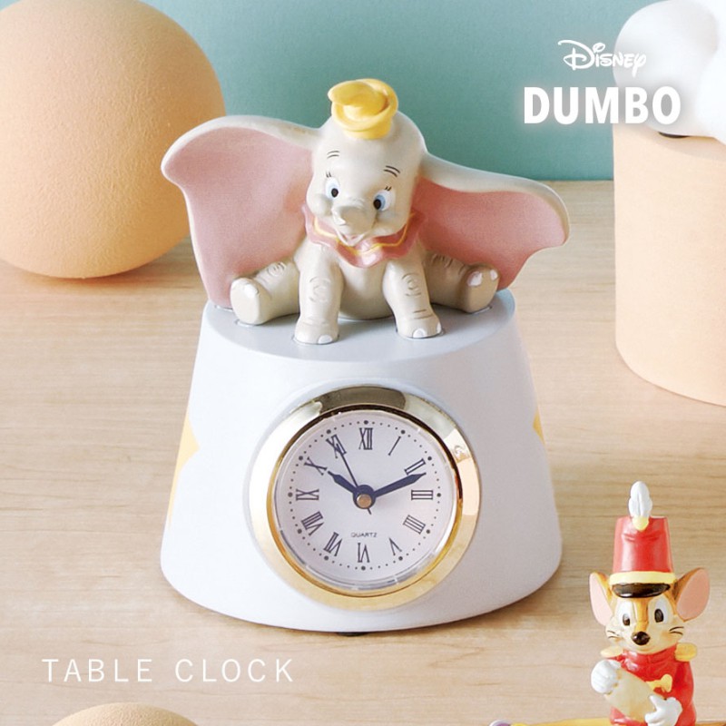 Disney（ディズニー） 時計 置き時計 ダンボ グッズ DUMBO 置時計 雑貨