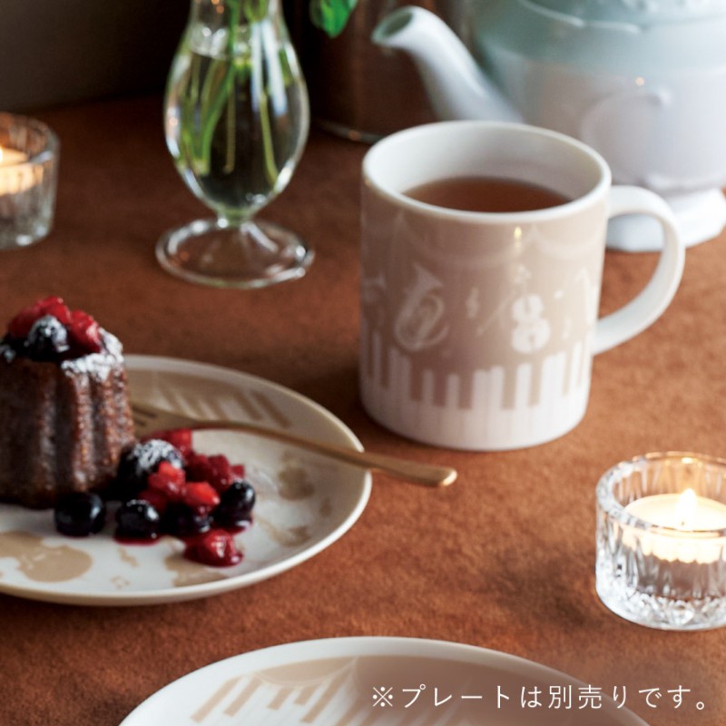 セトクラフト 音楽 マグカップ ピアノ グッズ プレゼント 雑貨 音符