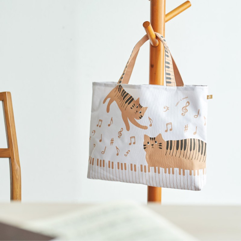 セトクラフト ピアノ モチーフ 雑貨 レッスンバッグ 猫 グッズ ピアノ