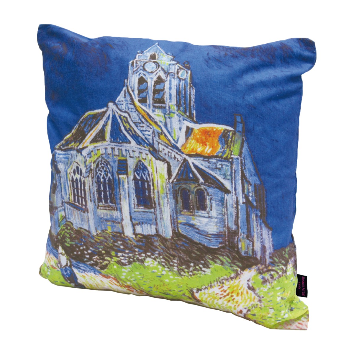 アートクッションカバー　新品未使用　パリで購入 現代アート ポップアート クッションカバー 45x45cm : EIWA