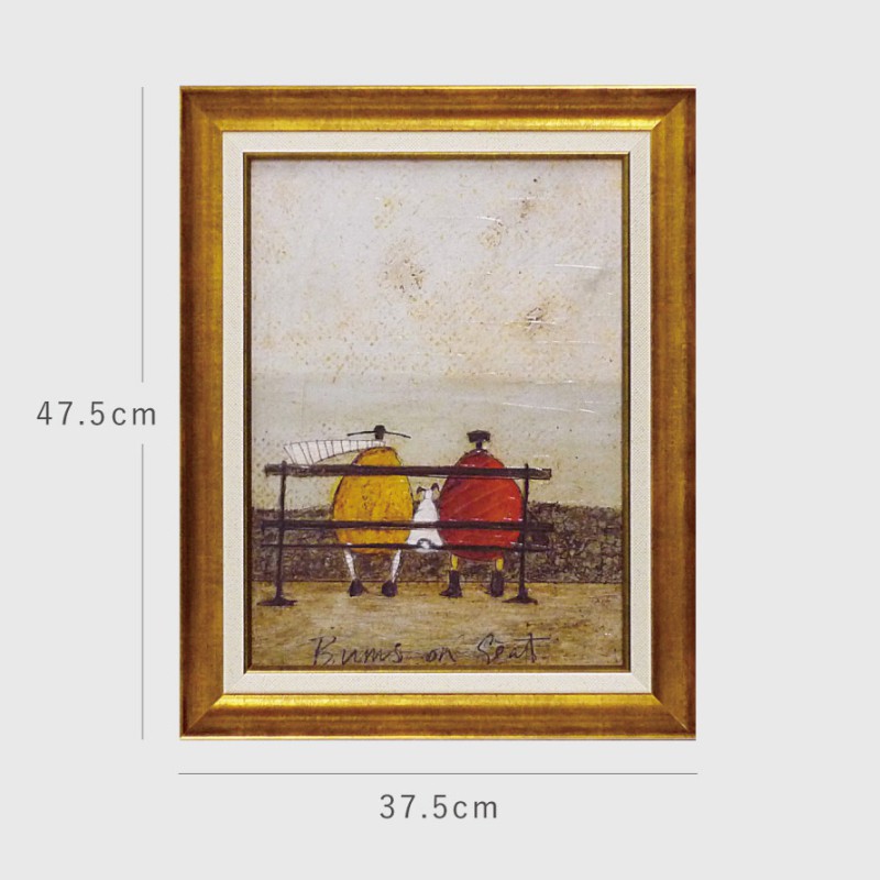 アートパネル アートフレーム 47.5×37.5cm サムトフト 「ひと休み