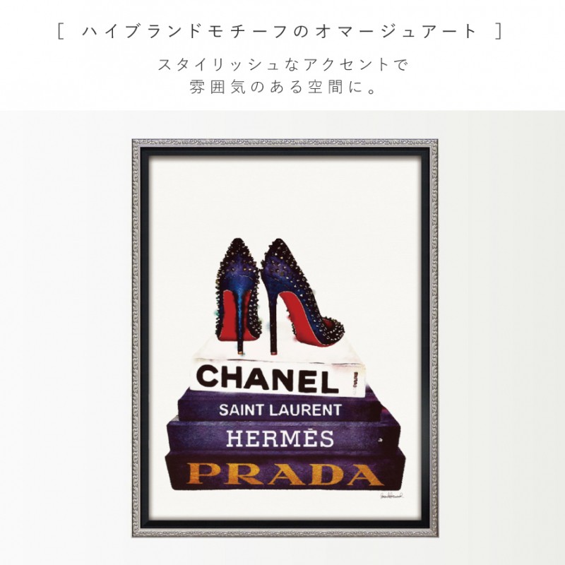 アートパネル ブランド シャネル CHANEL Sサイズ オマージュ