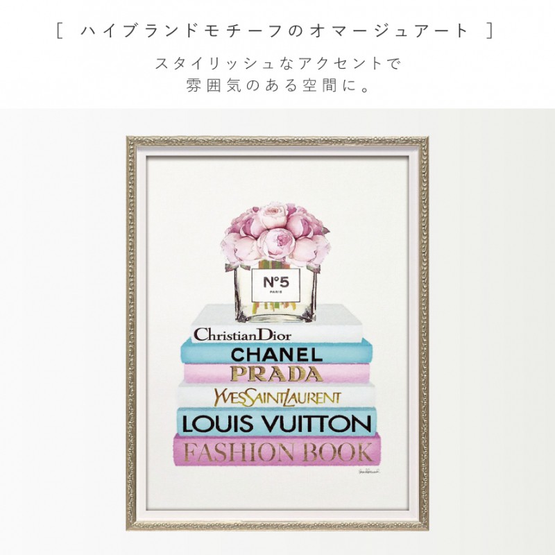 アートパネル ブランド シャネル CHANEL Sサイズ オマージュ