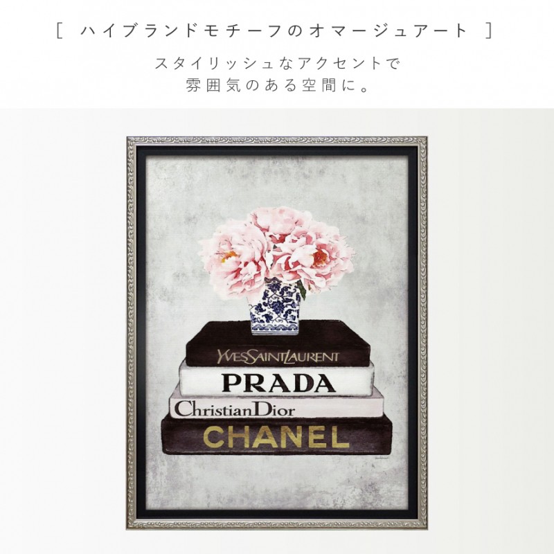 ♡CHANEL♡オマージュ　キャンバスアート　ブラックドレス＆ココマーク 092300235-r3.jpg