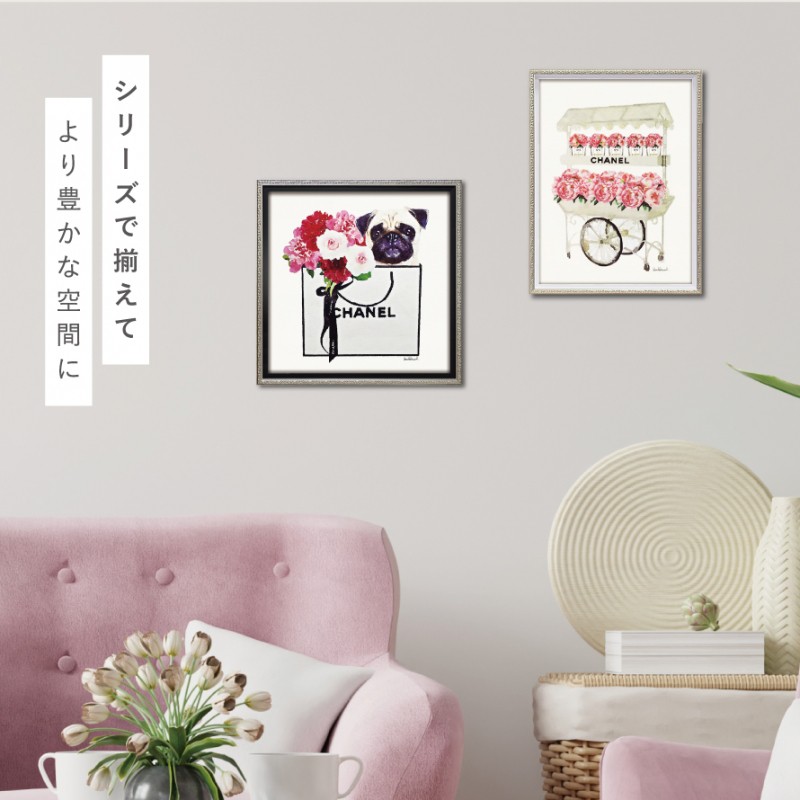 アートパネル ブランド シャネル CHANEL Sサイズ オマージュ