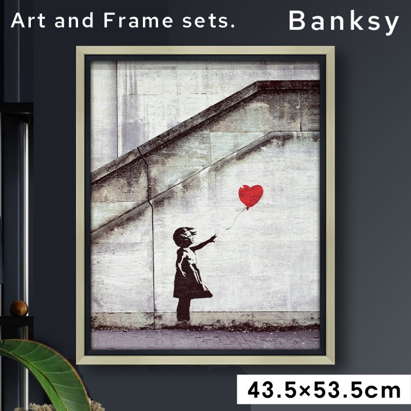 アートパネル BANKSY バンクシー 日本正規ライセンス バルーン