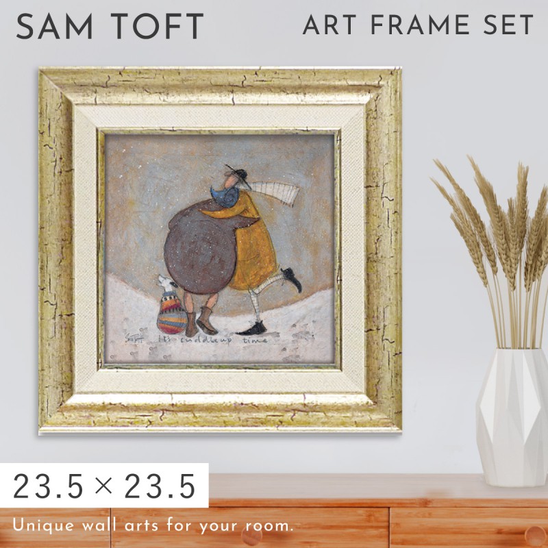 アートパネル アートフレーム 63.5×32.5cm サムトフト「海の家から海が