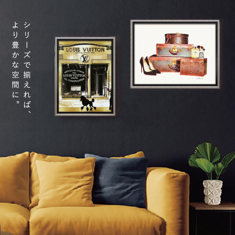 メルカリ市限定価格 アートパネル ルイヴィトン LOUIS VUITTON M