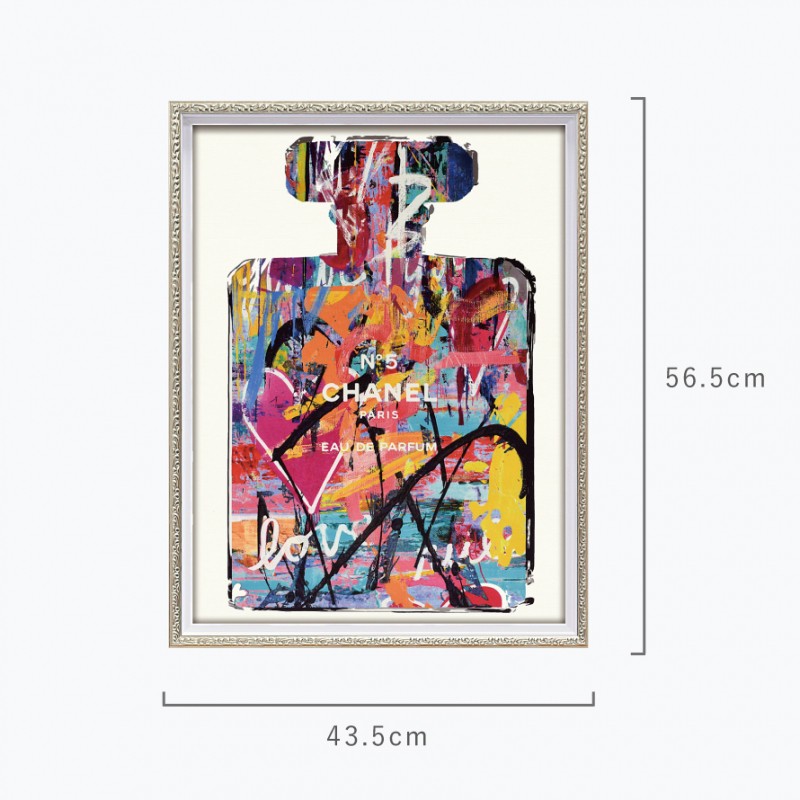 CHANEL ファブリックパネル アートパネル ブランド シャネル CHANEL Mサイズ オマージュ