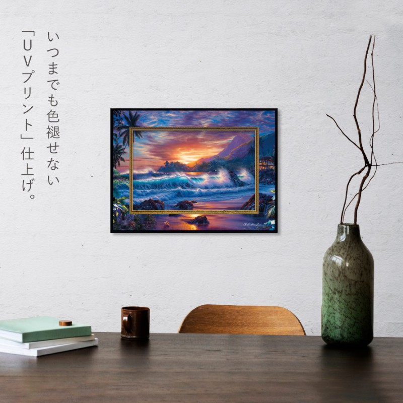 メイ！【訳有り、格安】ラッセン ゴールデンモーメント 絵画 ラッセン ゴールデンモーメント | 絵画など美術品の販売と買取