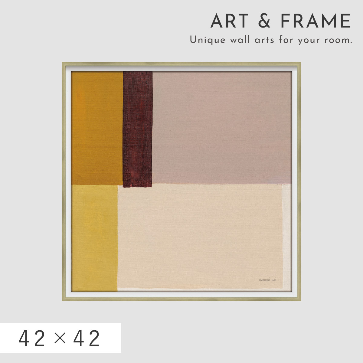 モダン インテリア アートパネル 絵画 抽象画 現代アート 北欧 ナチュラル アートパネル 抽象 42×42cm アート ポスター 抽象画 モダン 北欧 現代