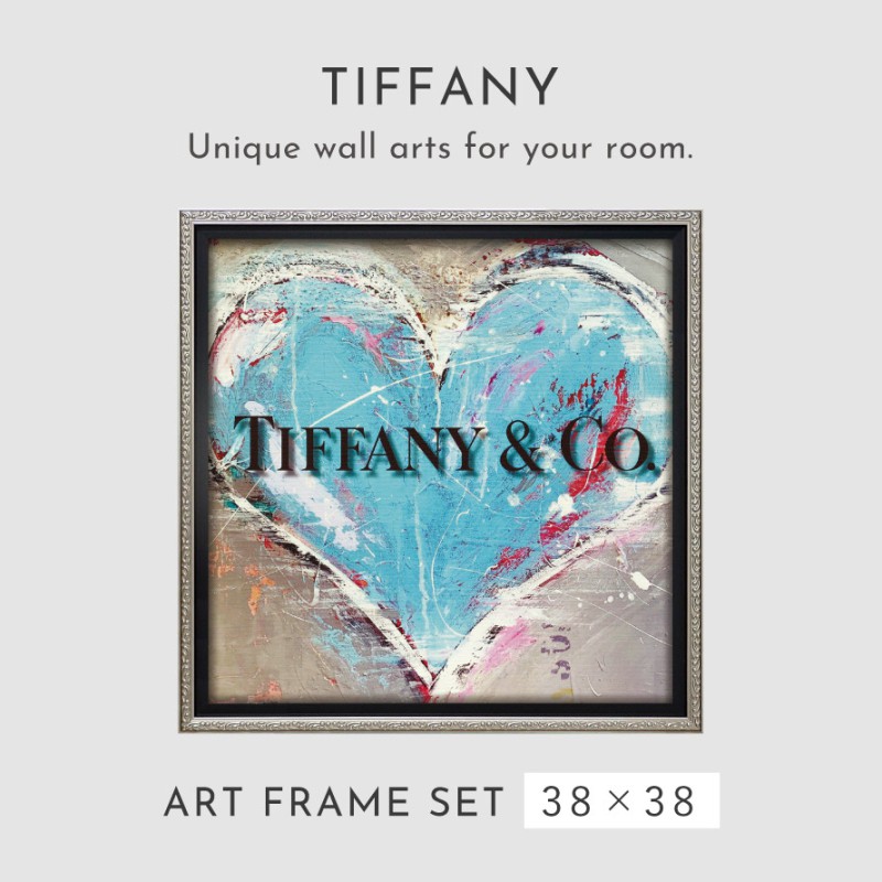 【美品】ティファニー　高級アートパネル ティファニー アートパネル 絵画 インテリア アート アート
