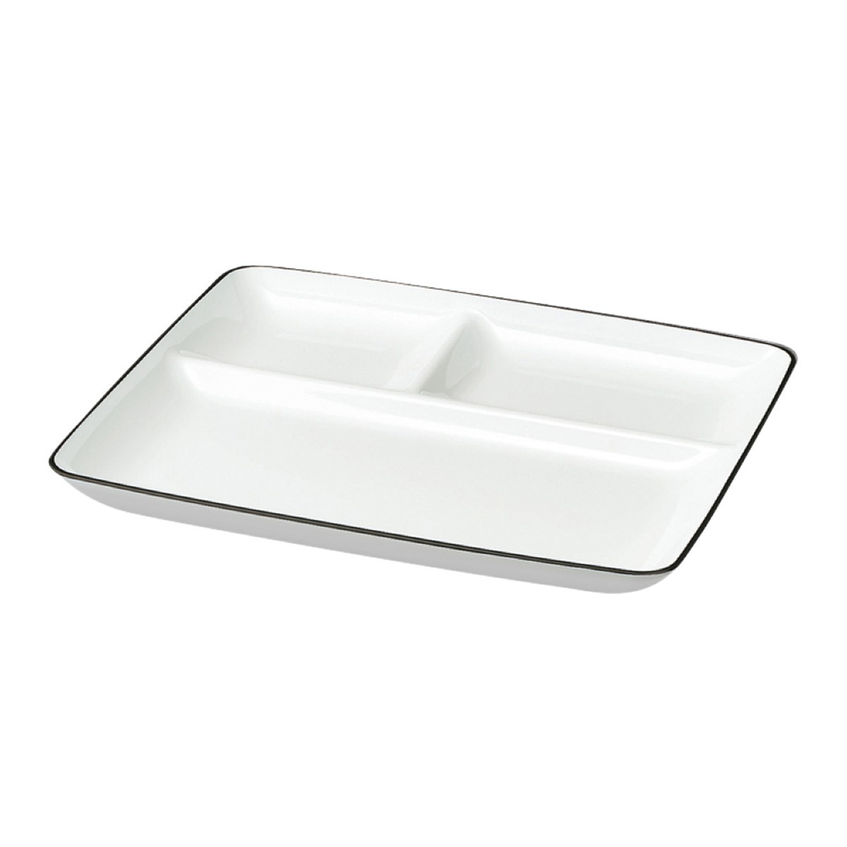 ワンプレート 皿 26.5cm 仕切り 食器 食洗機対応 レンジ 割れない 軽い