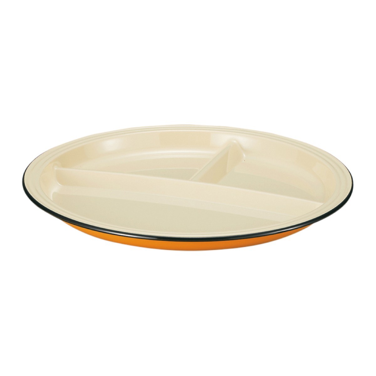 ワンプレート 丸皿 26cm 仕切り 食器 食洗機対応 レンジ 割れない 軽い