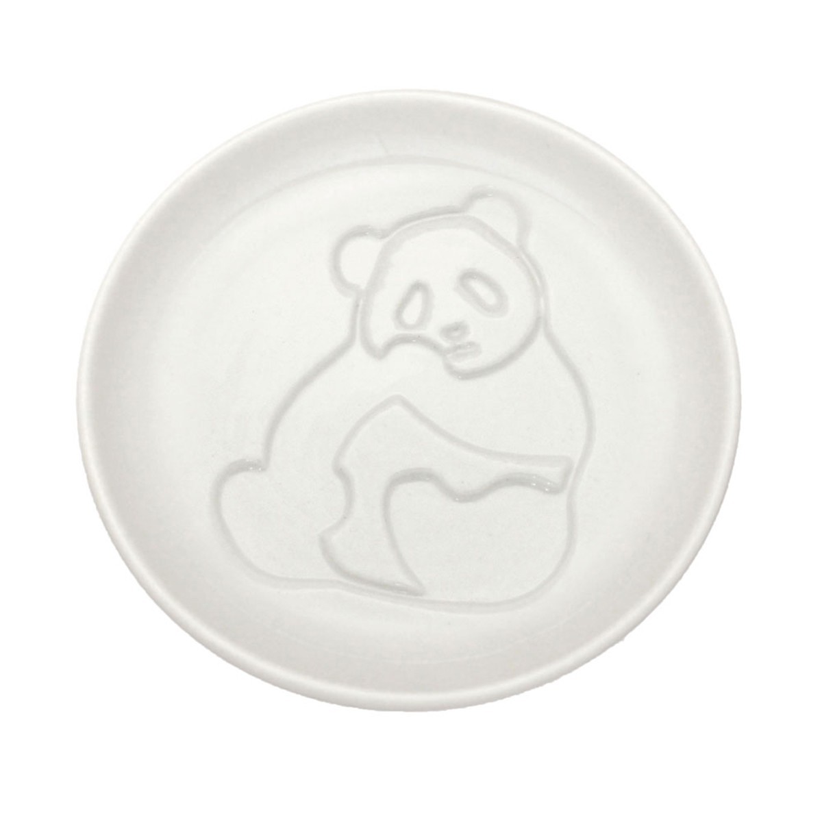 醤油皿 しょうゆ皿 小皿 パンダ醤油皿 グッズ 白い 豆皿 薬味皿 