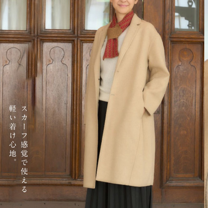 マフラー アルパカ 100% レディース 差し込み コンパクト 女性