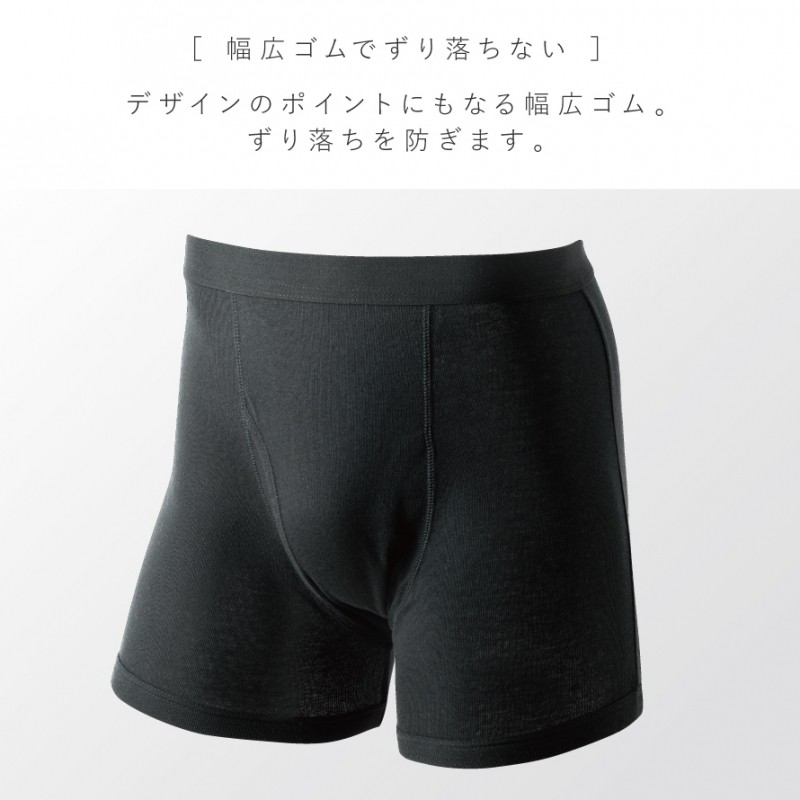 3枚セット ボクサーパンツ メンズ 3枚組 前開き 薄手 M L LL 3L
