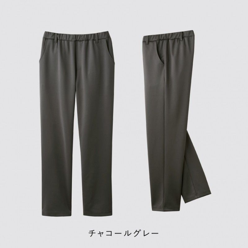 LARDINI ウエストゴム入り スラックスパンツ ネイビー メンズ 46サイズ LARDINI ウエストゴム入り スラックスパンツ ネイビー メンズ 46