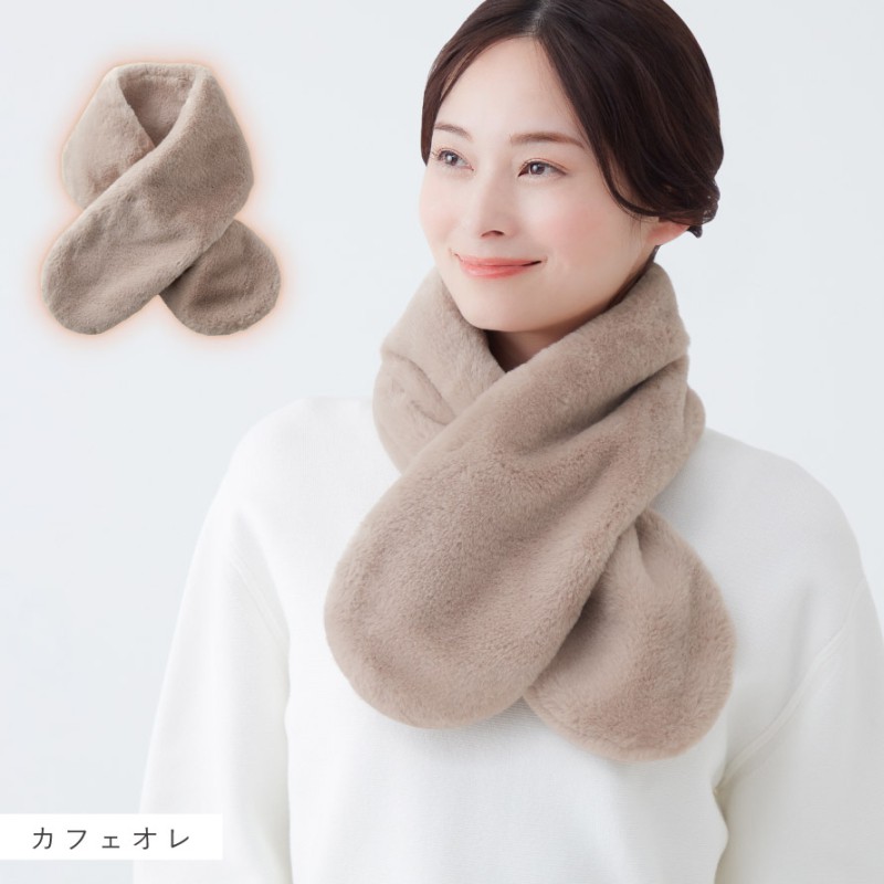 ティペット ファー フェイクファー マフラー ふわふわ 冬 秋冬 ネック