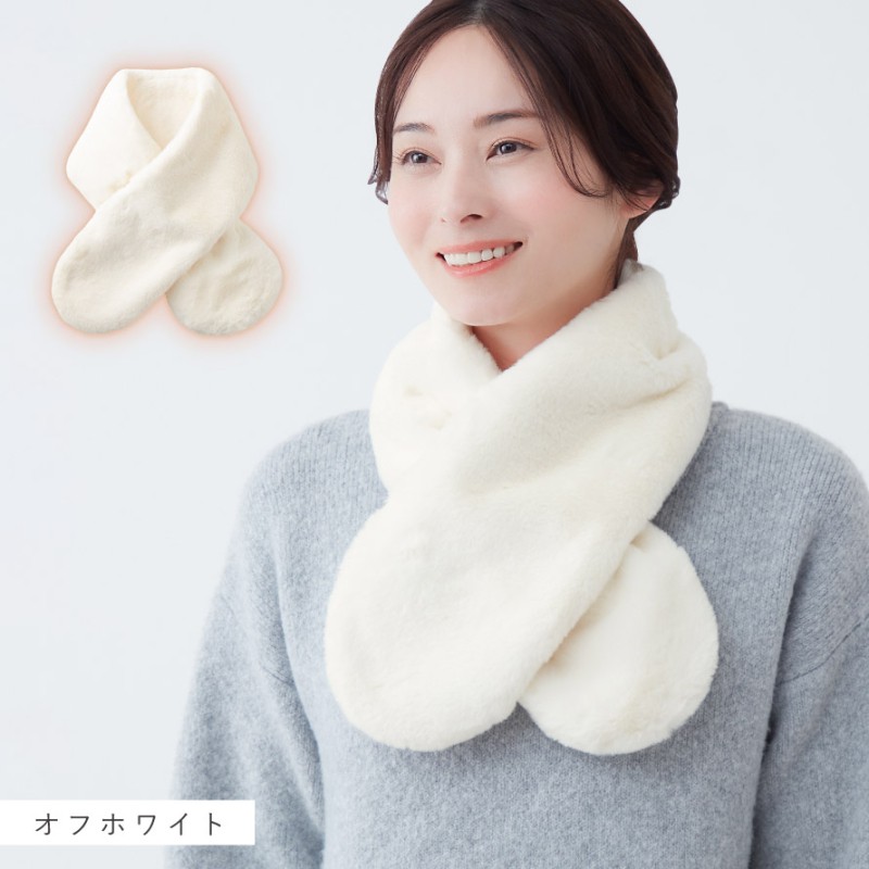 ティペット ファー フェイクファー マフラー ふわふわ 冬 秋冬 ネック